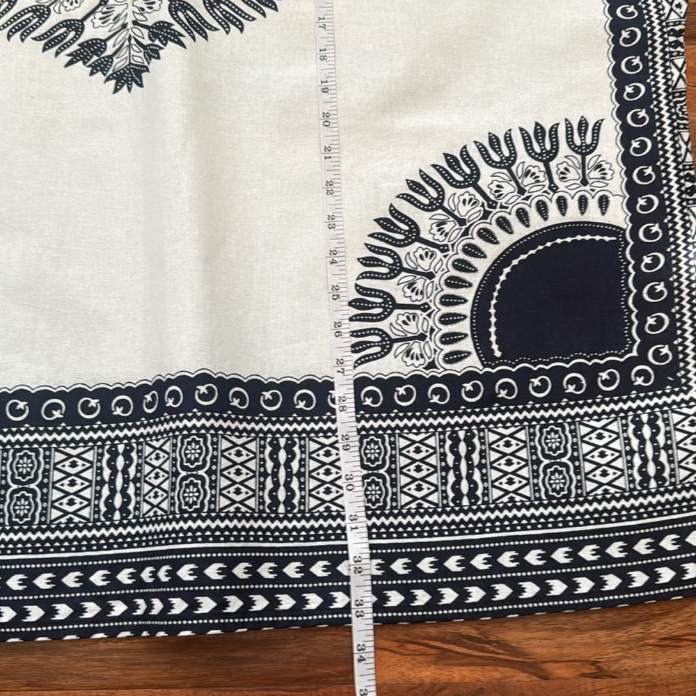 Unisex African Dashiki Short Sleeve Top 100% cotton  EA116 - Picture 4 of 5